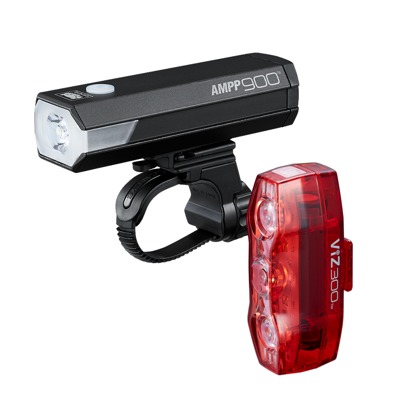 CatEye Combo Lights | AMPP900 & ViZ300, HL-EL089RC_TL-LD810 (Rechargeable)