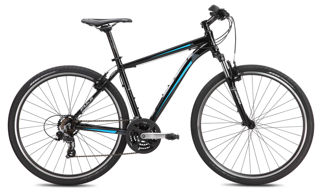 Rental / Bike / MTB - Hybrid / Standard: Fuji Bikes Hybrid Bike | Traverse 2.1 - with Suspension - Cycling Boutique