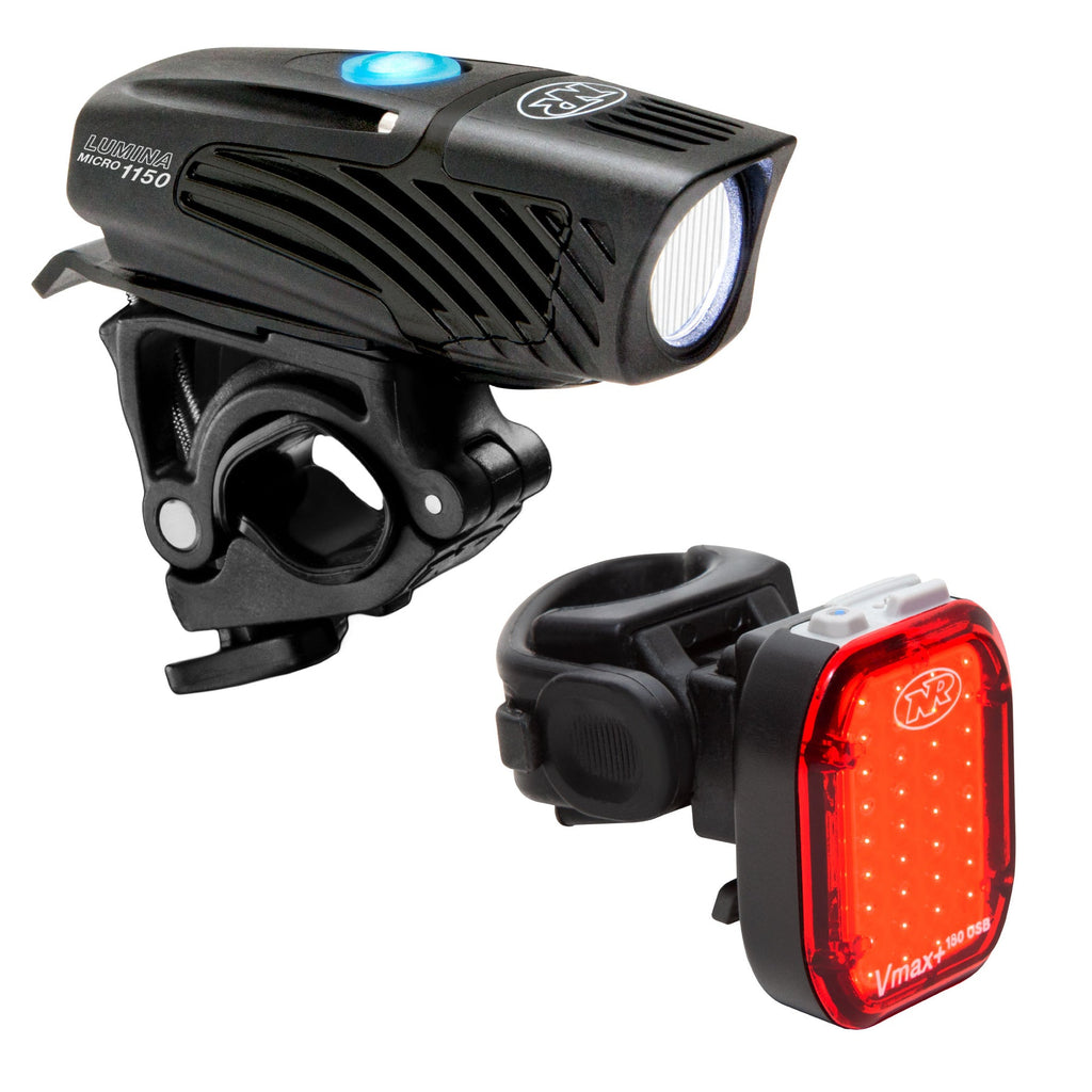 NiteRider USA Light Combo | Lumina Micro 1150 and Vmax+ 180 (Front & Rear Lights)