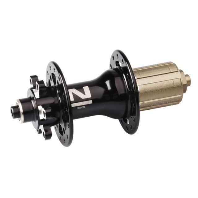 Novatec Disc Rear Hub | XD612SB/AA4ABS-SS - Alloy, Shimano 9/10/11-Speed, Japanese EZO Cartridge Bearings, ABS, 6-Bolt, 10x145mm Thru Axle - Cycling Boutique