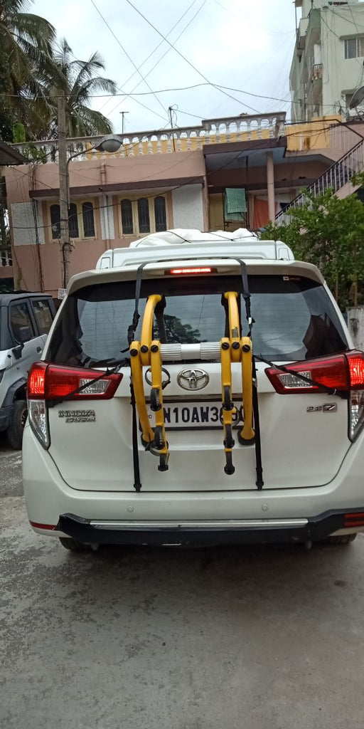 Rental Service Car Rack Saris USA Trunk Bike Rack Bones