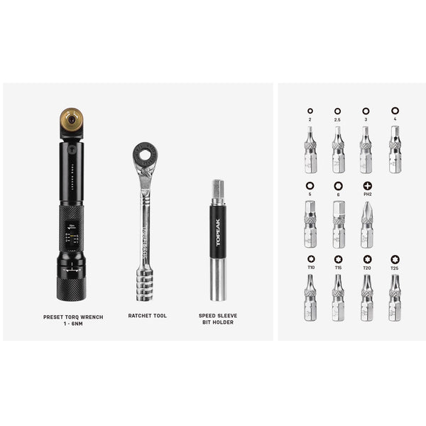 Topeak Tools | TORQ Rocket Mini DX, TT2607