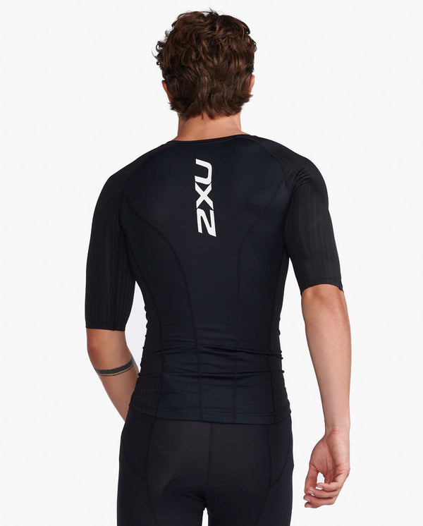 2XU Triathlon Wear | Aero Sleeved Tri Top - Cycling Boutique