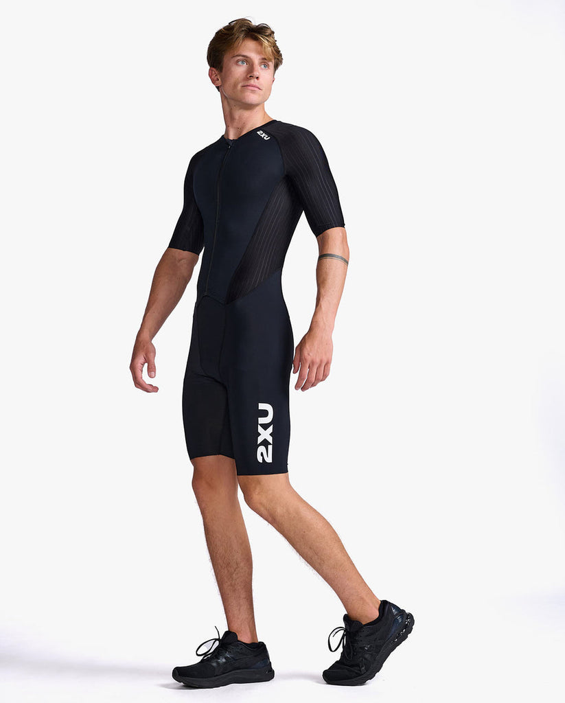 2XU Triathlon Wear | Aero Sleeved Trisuit – High-Performance Tri Suit