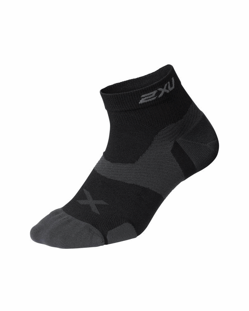 2XU Socks | Vectr Cushion 1/4 Crew Sock - Cycling Boutique