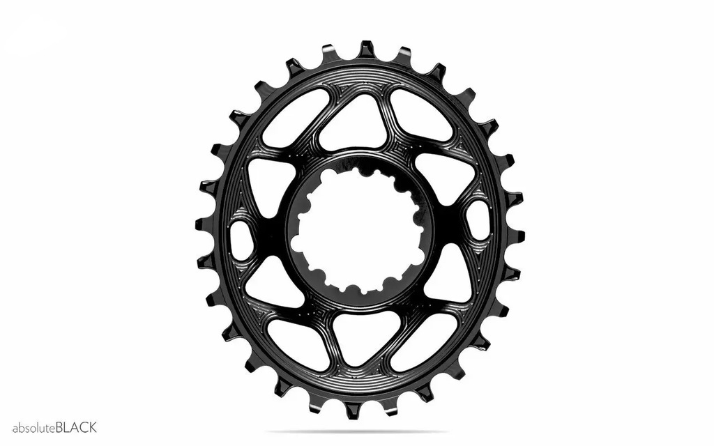 Absolute Black Oval MTB Chainring 1x SRAM DM BOOST148 (3mm Offset) - Cycling Boutique