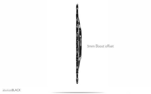 Absolute Black Oval MTB Chainring 1x SRAM DM BOOST148 (3mm Offset) - Cycling Boutique