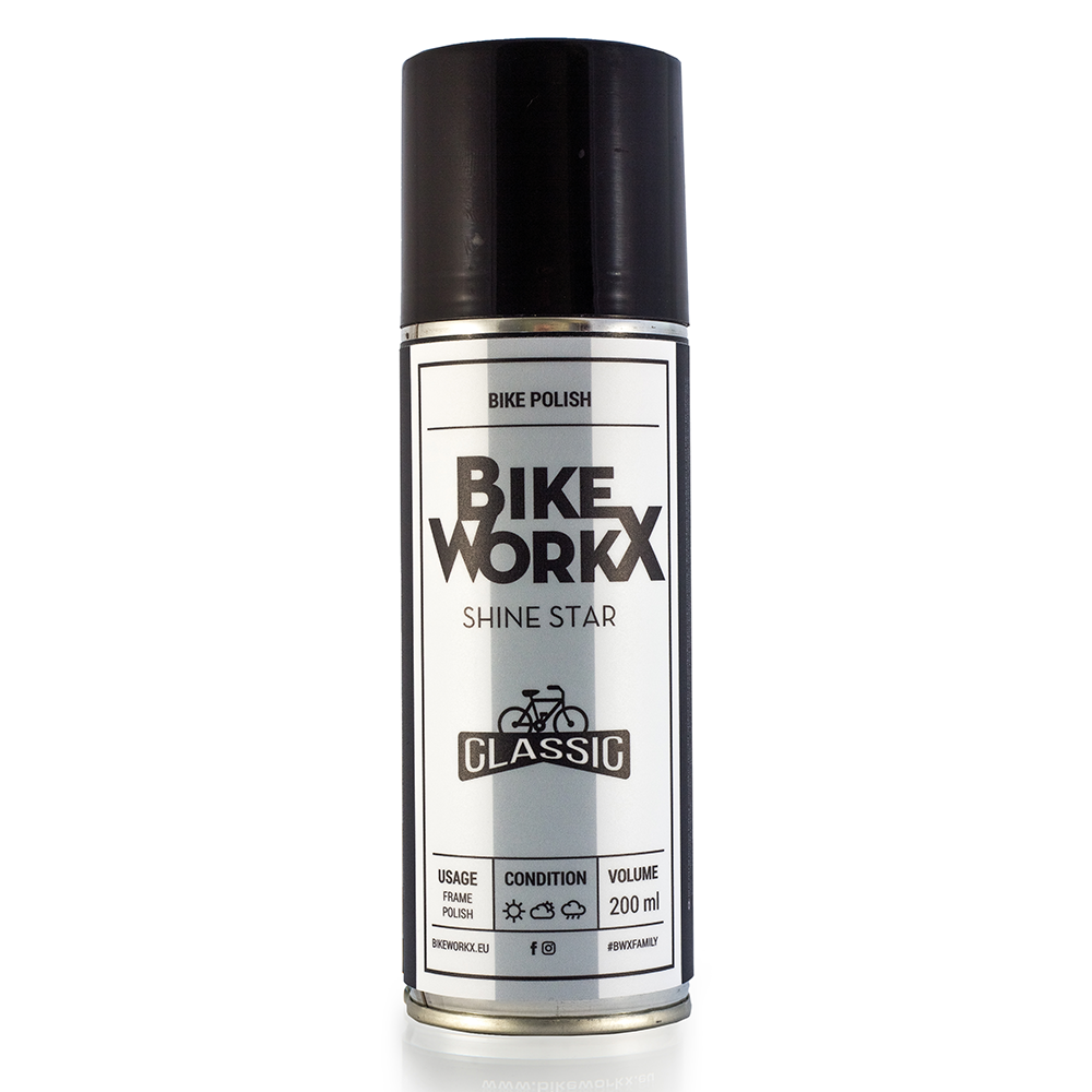 Bike Workx - Frame Polish | Shine Star Classic, 200ml Spray - Cycling Boutique