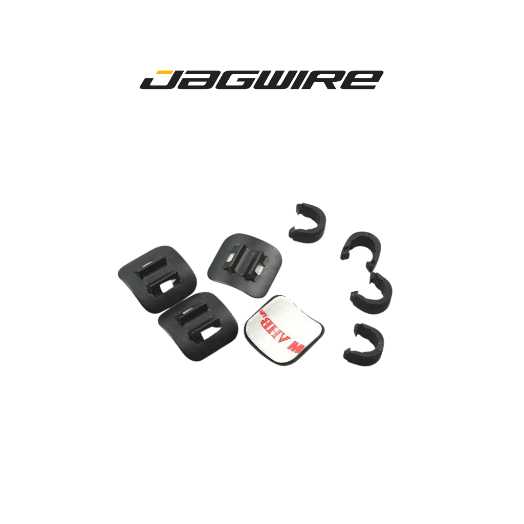 Jagwire Cable Guides | Stick-On, Cable Routing Clamps for Housings and Hoses - Cycling Boutique