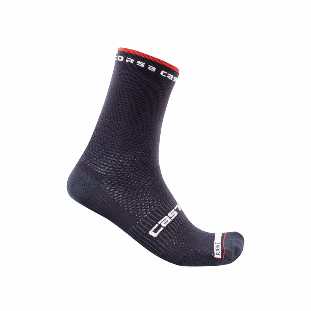 Castelli Sock | Rosso Corsa Pro 15 - Cycling Boutique
