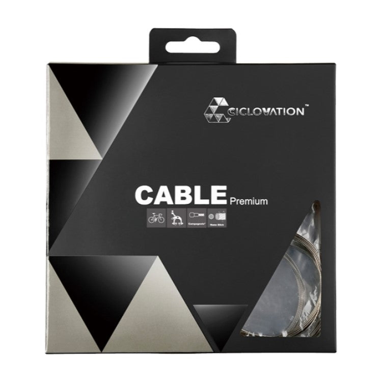 Ciclovation Cables | Premium High Performance, Nano-Slick Road Brake Inner Cable - Campagnolo® (20 Pieces) - Cycling Boutique