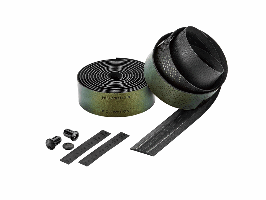 Ciclovation Premium Bar Tape | Leather Touch, Chameleon - Cycling Boutique