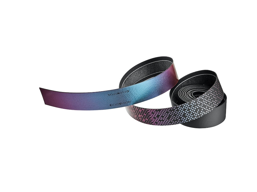 Ciclovation Handlebar Tapes Premium Leather Touch, Chameleon