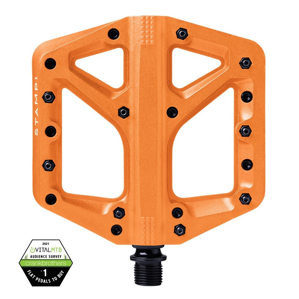 CrankBrothers Flat Platform Pedals Stamp Large Cycling Boutique