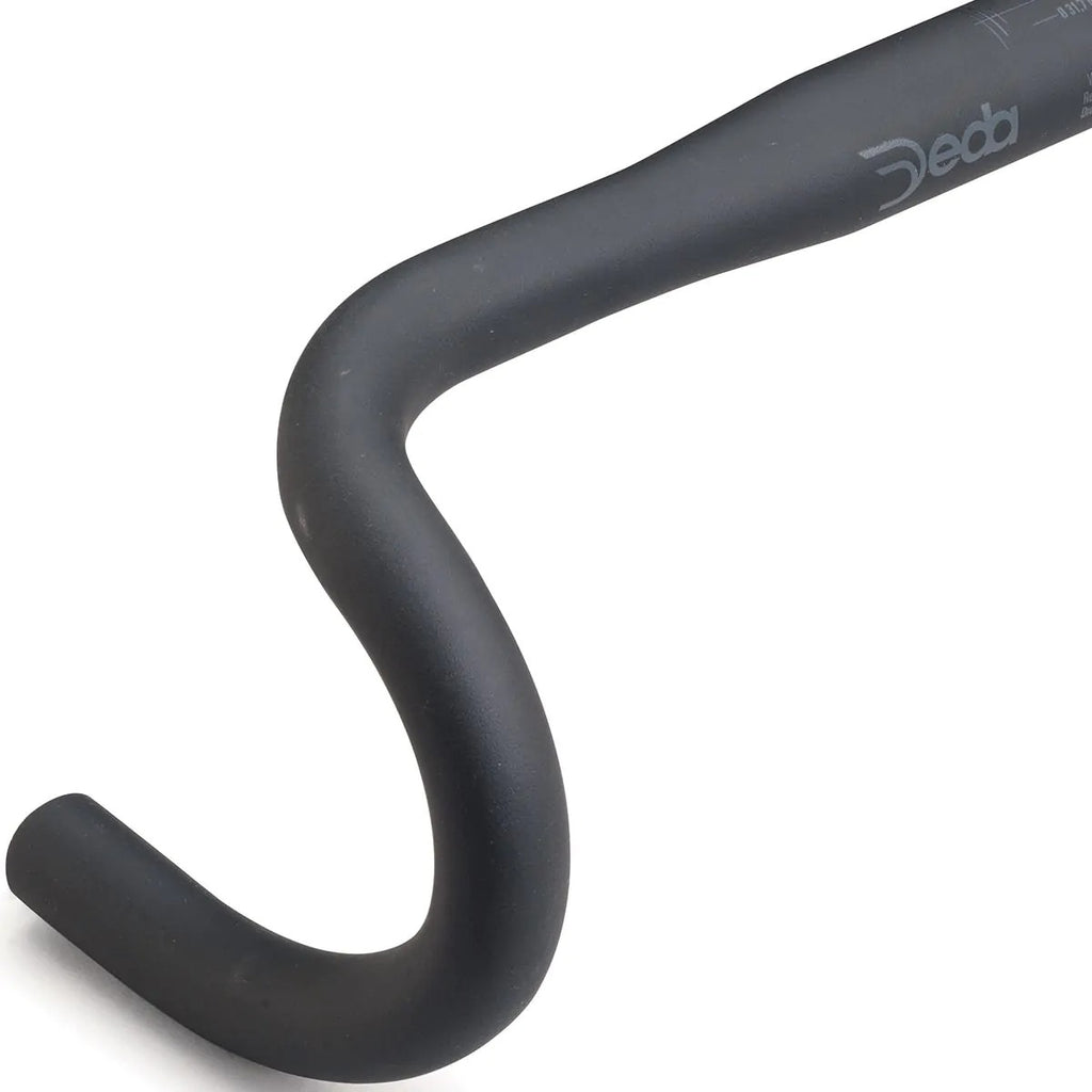 thumbnail image 2 of Deda Elementi ZERO100 Alloy Road Handlebar – 31.7mm Clamp, Black On Black, Multiple Sizes 2 of 6