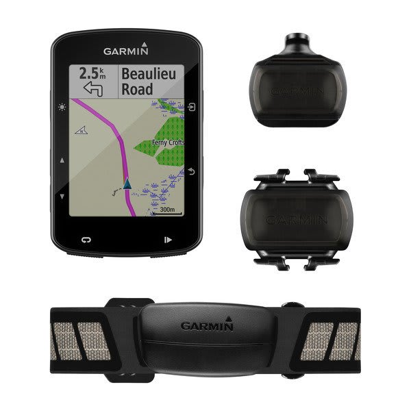 Garmin Cycle Computer | Edge 520 Plus with HRM Dual and Speed Cadence Sensor Combo Pack - Cycling Boutique