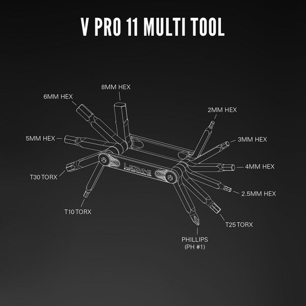 Lezyne Tools | V Pro Multitool - Cycling Boutique