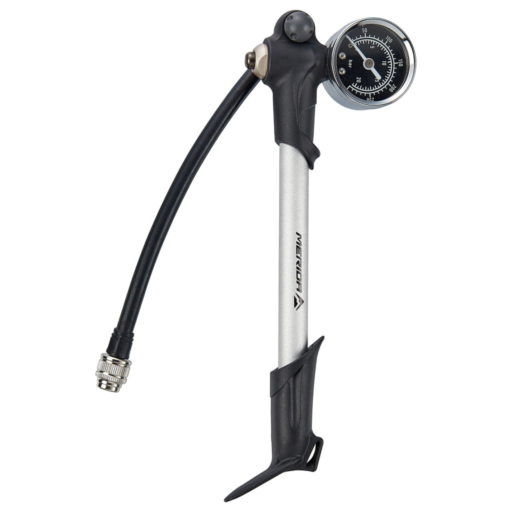 Merida Mini Hand Pump | Shock Hand Suspension Pump 300 PSI - Cycling Boutique