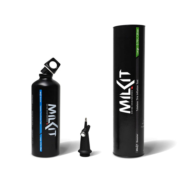 Milkit Tubeless Accessories | Tubeless Booster & Bottle - Cycling Boutique