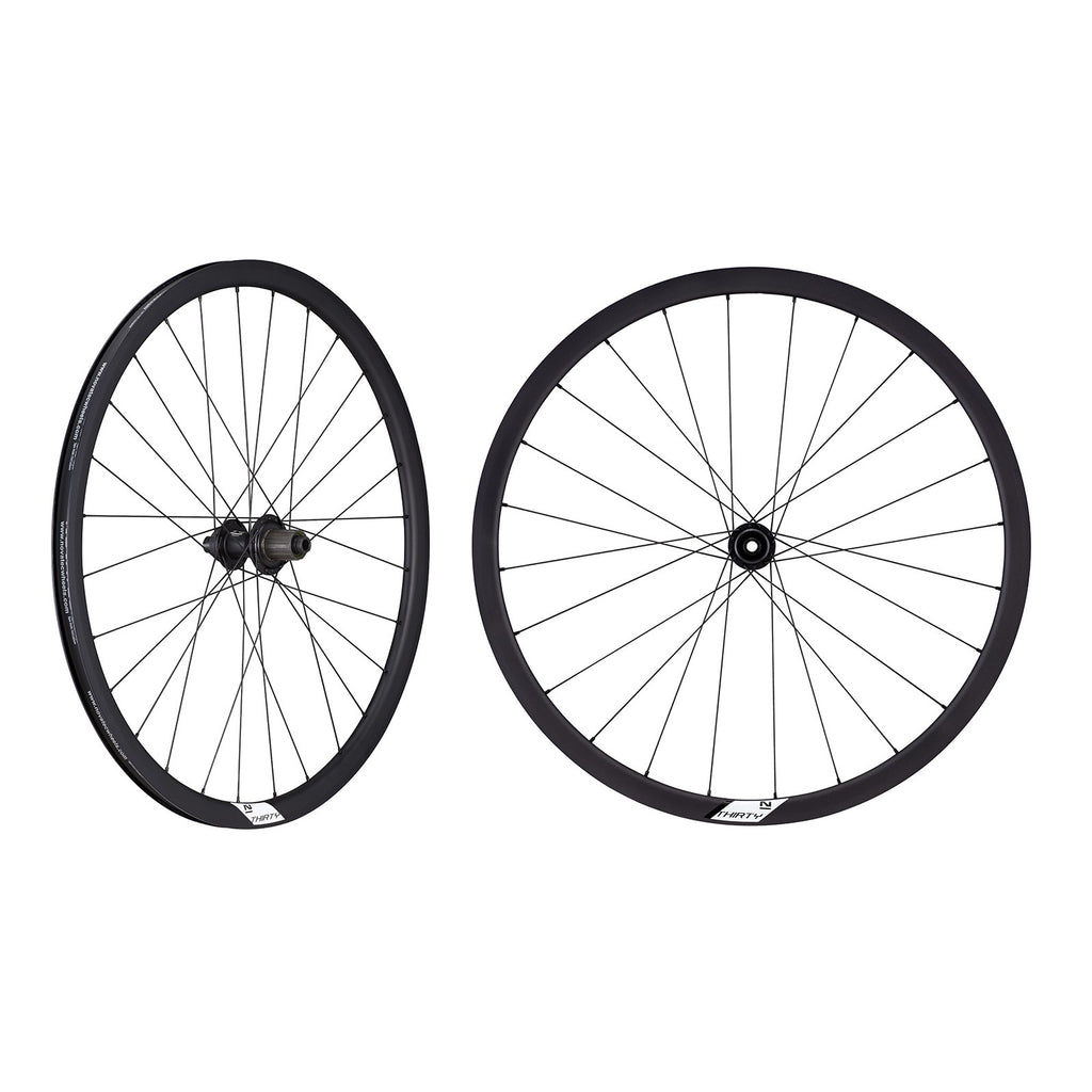 Novatec Alloy Road Wheelset, 700c | Disc, Clincher, 30mm Rims, Center Lock Disc Brake, Thru-Axle - Cycling Boutique