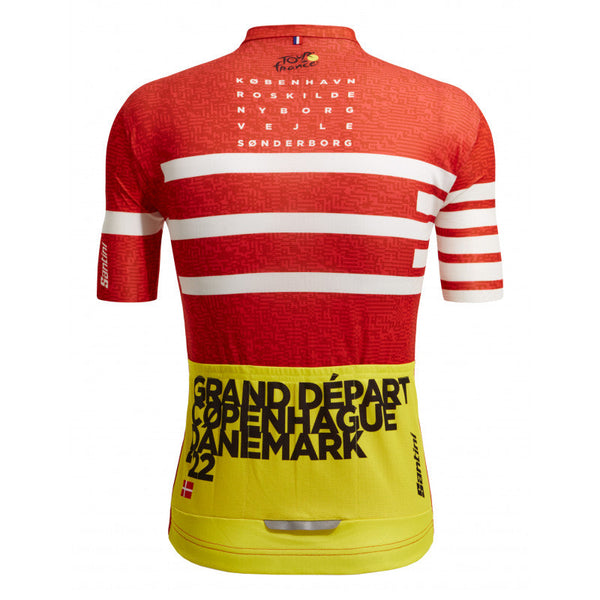 Santini Jersey | TDF GD COPENHAGUE - Cycling Boutique