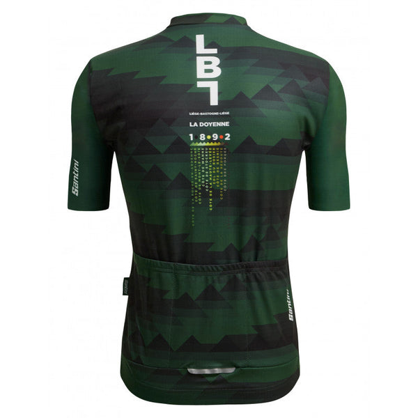 Santini Jersey | TDF LIEGE BASTOGNE LIEGE-1892 - Cycling Boutique