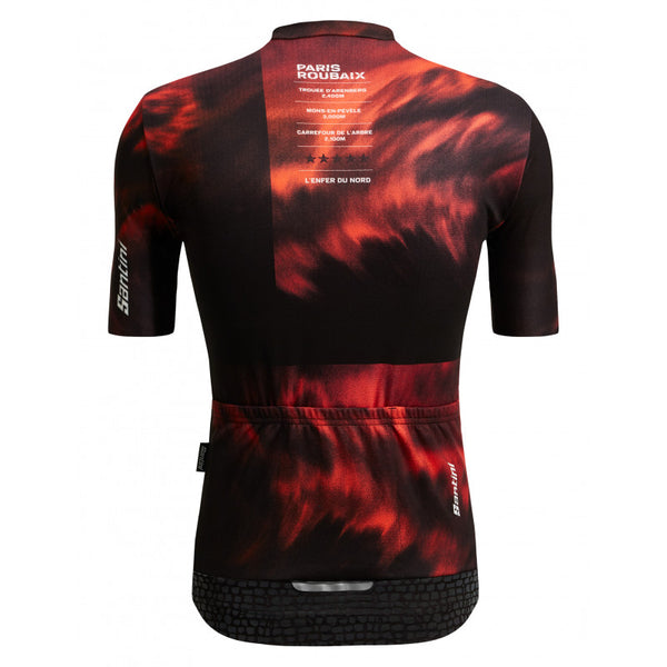 Santini Jersey | TDF Paris Roubaix ENFER DU Nord - Cycling Boutique