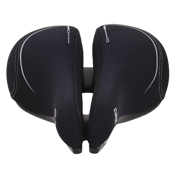 Serfas Saddle | RX-921L Men’s Road/MTB Comfort w/ Lycra Cover - Cycling Boutique