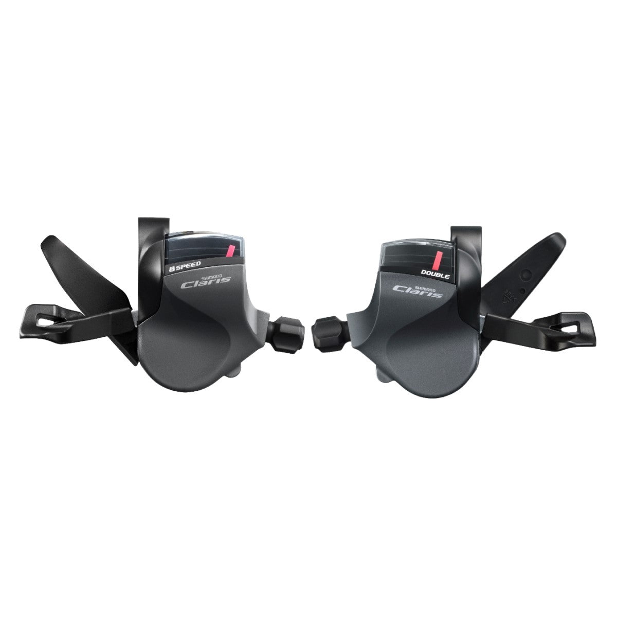 Shimano Flat Bar Shifters Claris SL-R2000, 2x8 3x8-Speeds