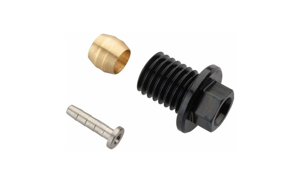 Shimano Hydraulic Hose Flare Connecting Bolt, Pin and Olive | for Dura Ace and Ultegra (Y8RD98010) - Cycling Boutique