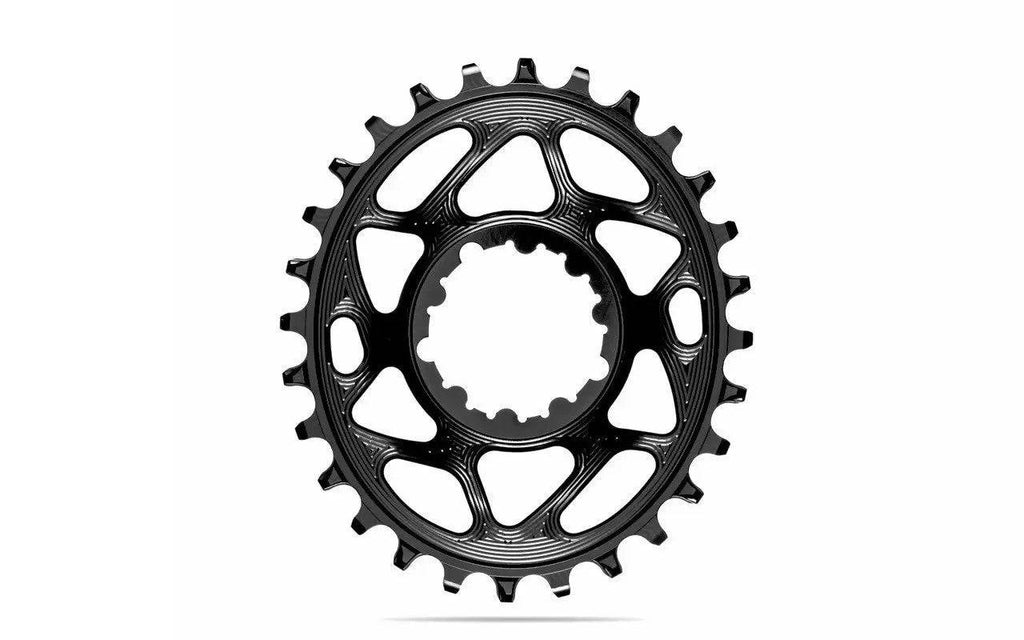 Absolute Black Oval MTB Chainring 1x SRAM DM GXP (6mm offset) - Cycling Boutique