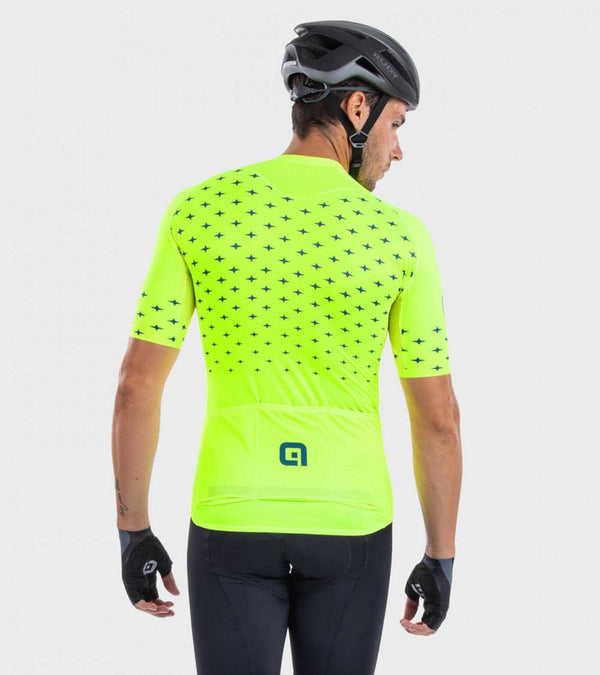 Ale Cycling Short Sleeve Jersey | PR-R Men -  Stars - Cycling Boutique