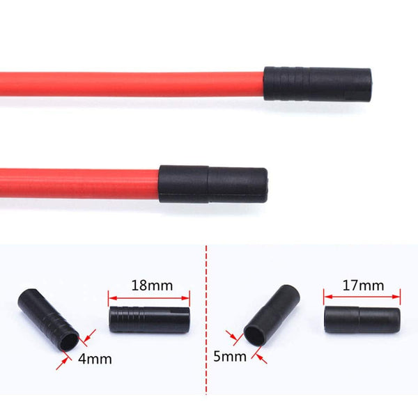 Alligator Gear Ferrules, plastic, 4x5.7x17mm, for cable small parts, shown as a single piece in this product image.