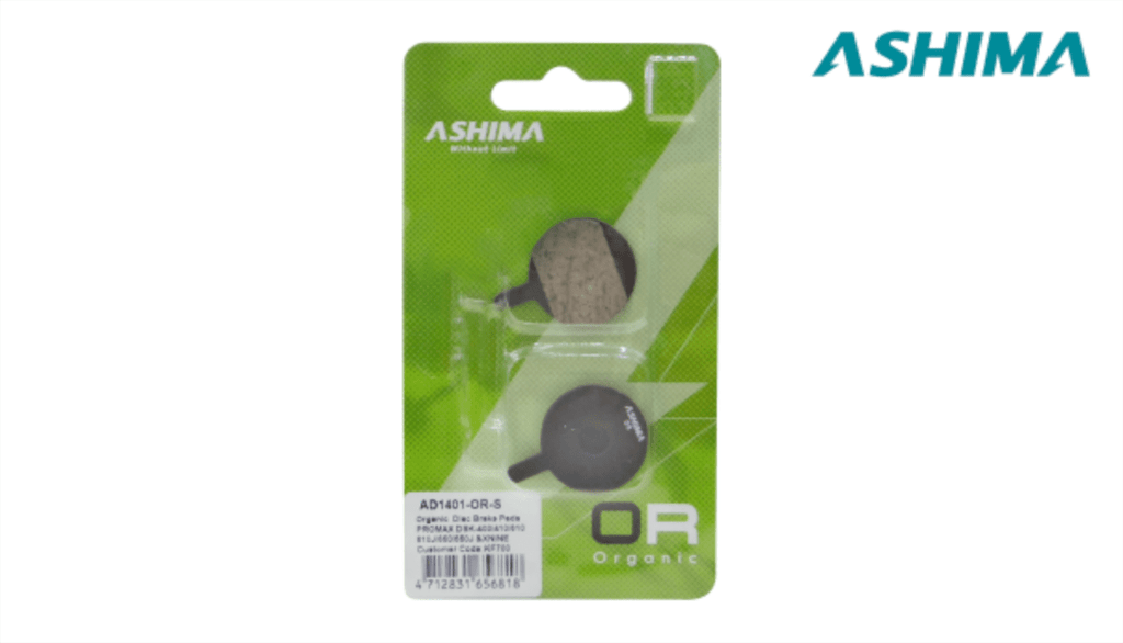 Ashima Brake Pad | for Promax 400/410/610/610J/650/650J - Organic, Sintered - Cycling Boutique