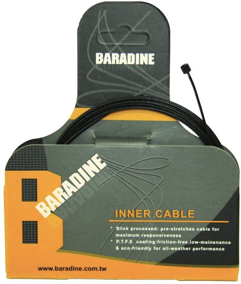 Baradine Gear Cable | 2.1m/pc Stainless Steel Slick Treatment (DI-S-TSC-01) - Cycling Boutique