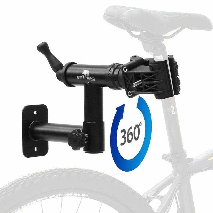 Wall Mounted Bike Repair Stand - Portable Mechanics Rack For Road Bikes
