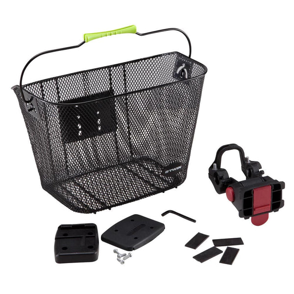 500 Bike Front Basket | Easy Fix Basket for Shopping, Commute etc, 12L - Cycling Boutique