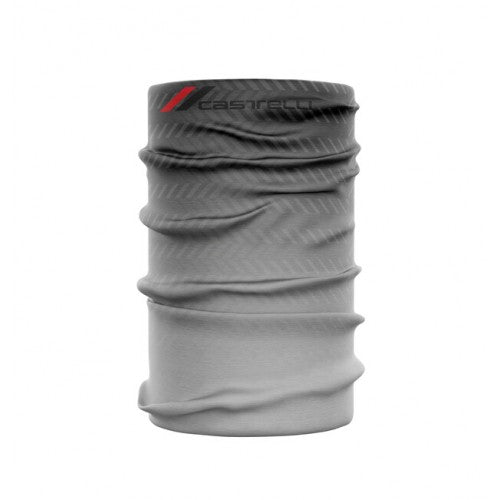 Castelli light gray headband, unisex, made of soft fabric, designed for comfort during sports and outdoor activities.