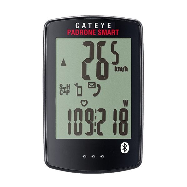 CatEye Cyclocomputer | Padrone Smart (Bluetooth HR + Cadence Bundle) - Cycling Boutique