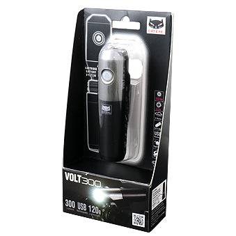 CatEye Front Light | Volt-300 (USB Chargeable with Removable Cartridge Battery) - HL-EL460RC - Cycling Boutique