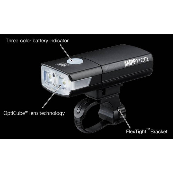 CatEye Head Light | AMPP 1100RC HL-EL1100 RC Rechargeable - Cycling Boutique