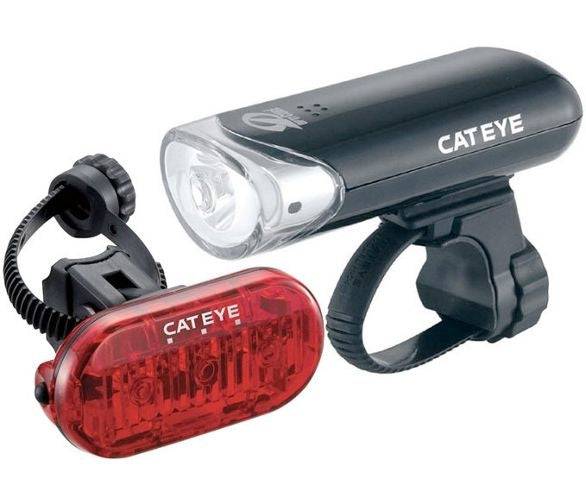 CatEye Light Combo | HL-EL135N & Omni-3 - (External Battery Type) - TL135N /LD135 - Cycling Boutique