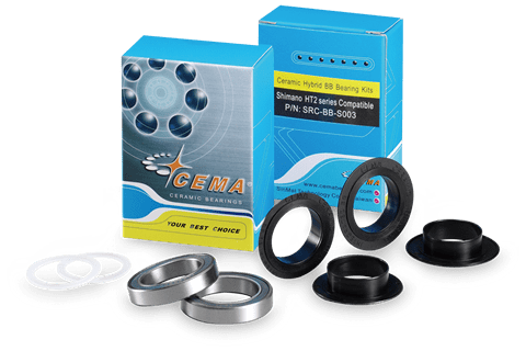 CEMA Bottom Bracket Bearing | Ceramic Bearing Kit for Shimano BB (24X24 mm Spindle) SRC-BB-S005 (CABBK-SH) - Cycling Boutique