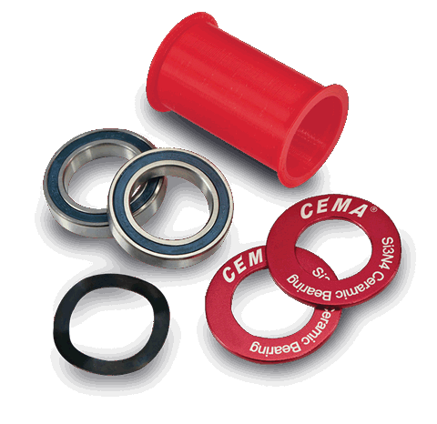 Cema Bearing Bottom Bracket | PressFit BB90 for Road, Shimano - Cycling Boutique