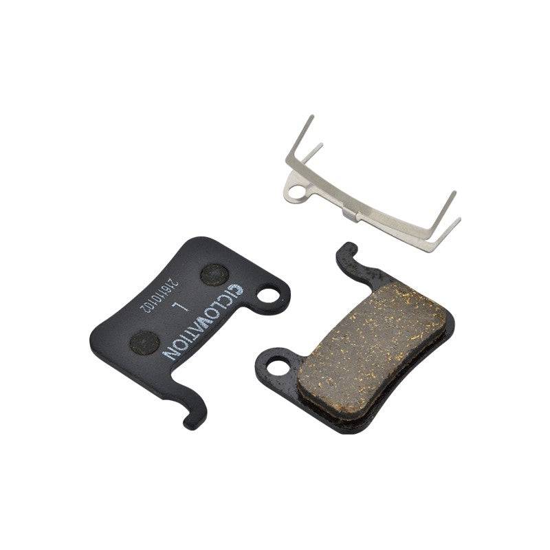 Ciclovation Disc Brake Pad | A-Type, Organic - B01S for Shimano XTR M965, M966, Deore / XTR / SRAM Level, Avid Elixir, Tektro, Promax and more... - Cycling Boutique