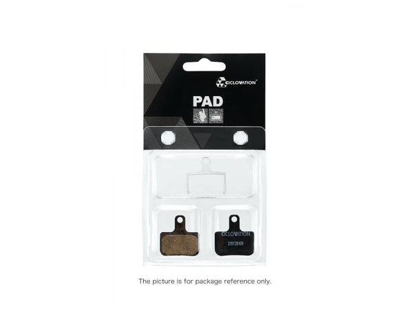 Ciclovation Disc Brake Pad Oraganic/Steel Backplate. Formula R- RR1,R1R,R0 - Cycling Boutique