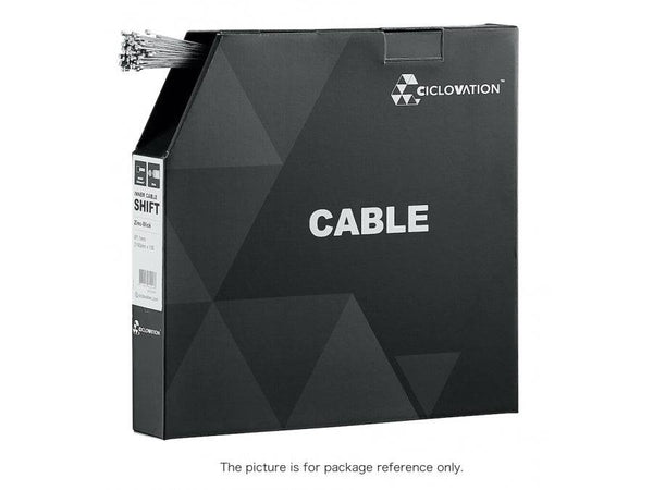 Ciclovation Brake inner cable, Stainless-Slick Cable, Mountain, Shimano/SRAM System. 1.5mm*1700mm, BOX of 100pcs - Cycling Boutique