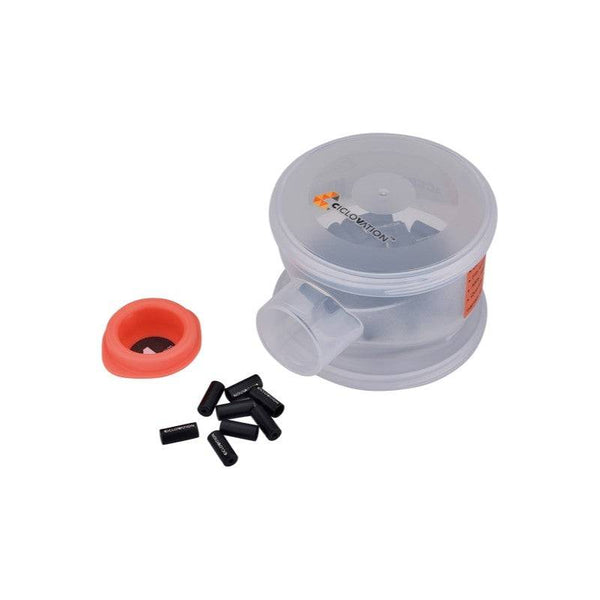 Ciclovation Open, Fits 5mm/4mm Outer Casing, Alloy, Bottle of 50 / Black Anodized - Cycling Boutique