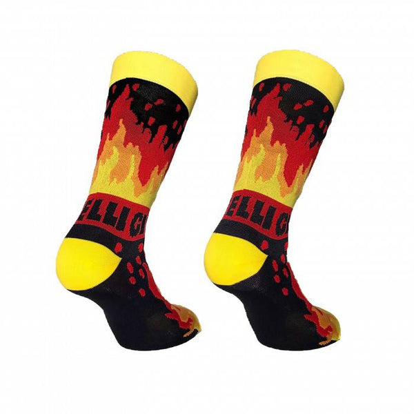 Cinelli Socks | Ana Benaroya - Fire - Cycling Boutique