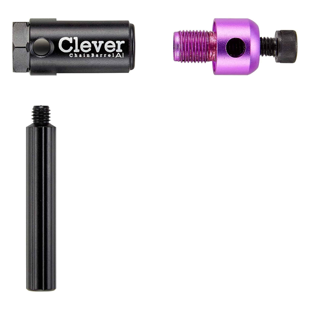 Clever Standard Chain Barrel AL With Valve Core Remover Handle - Cycling Boutique